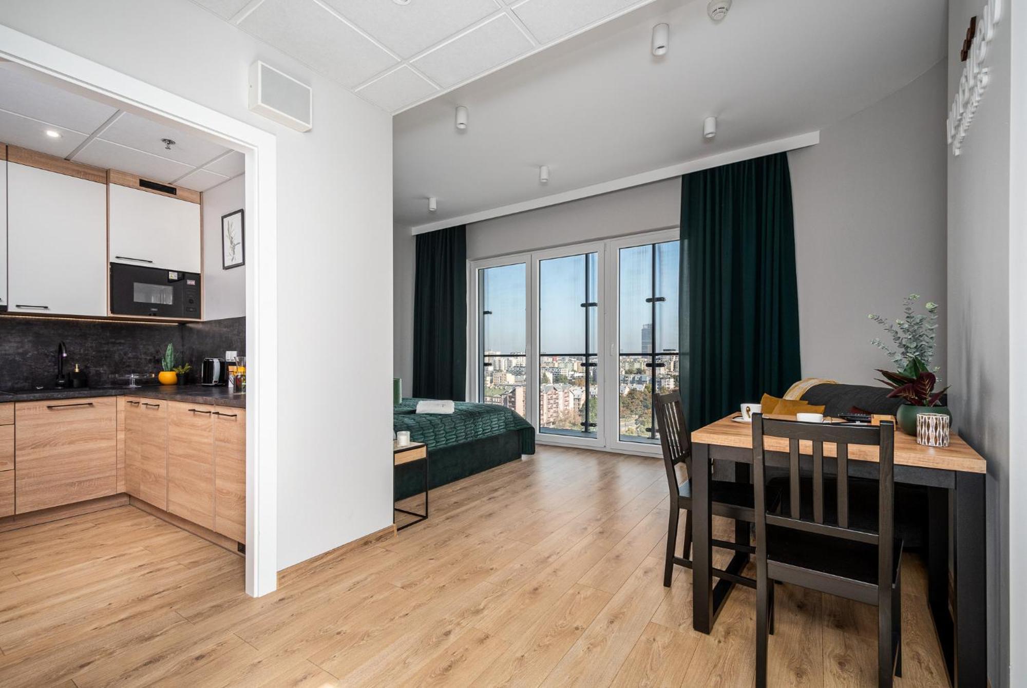 Warsview Apartments Warsawa Bagian luar foto