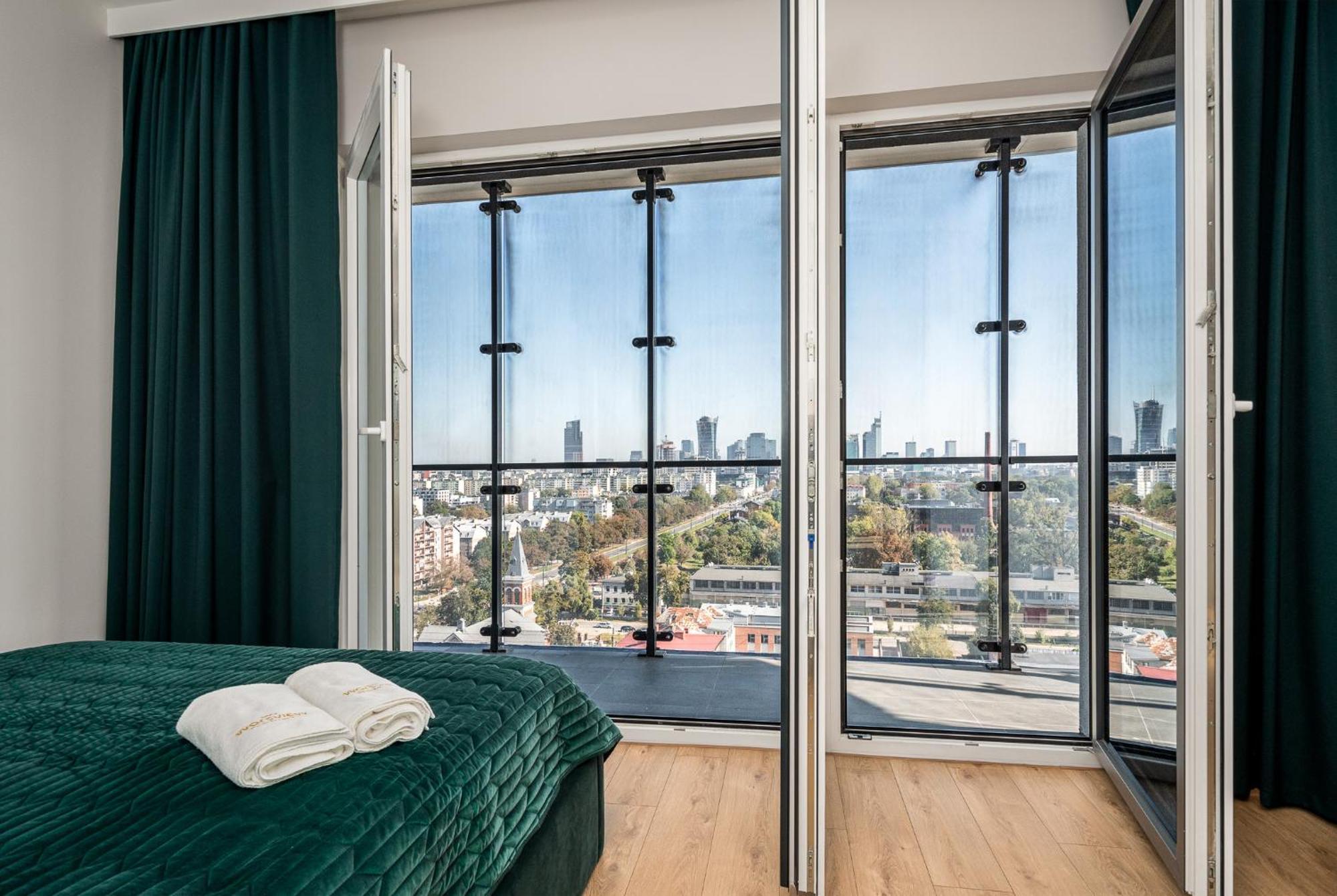 Warsview Apartments Warsawa Bagian luar foto