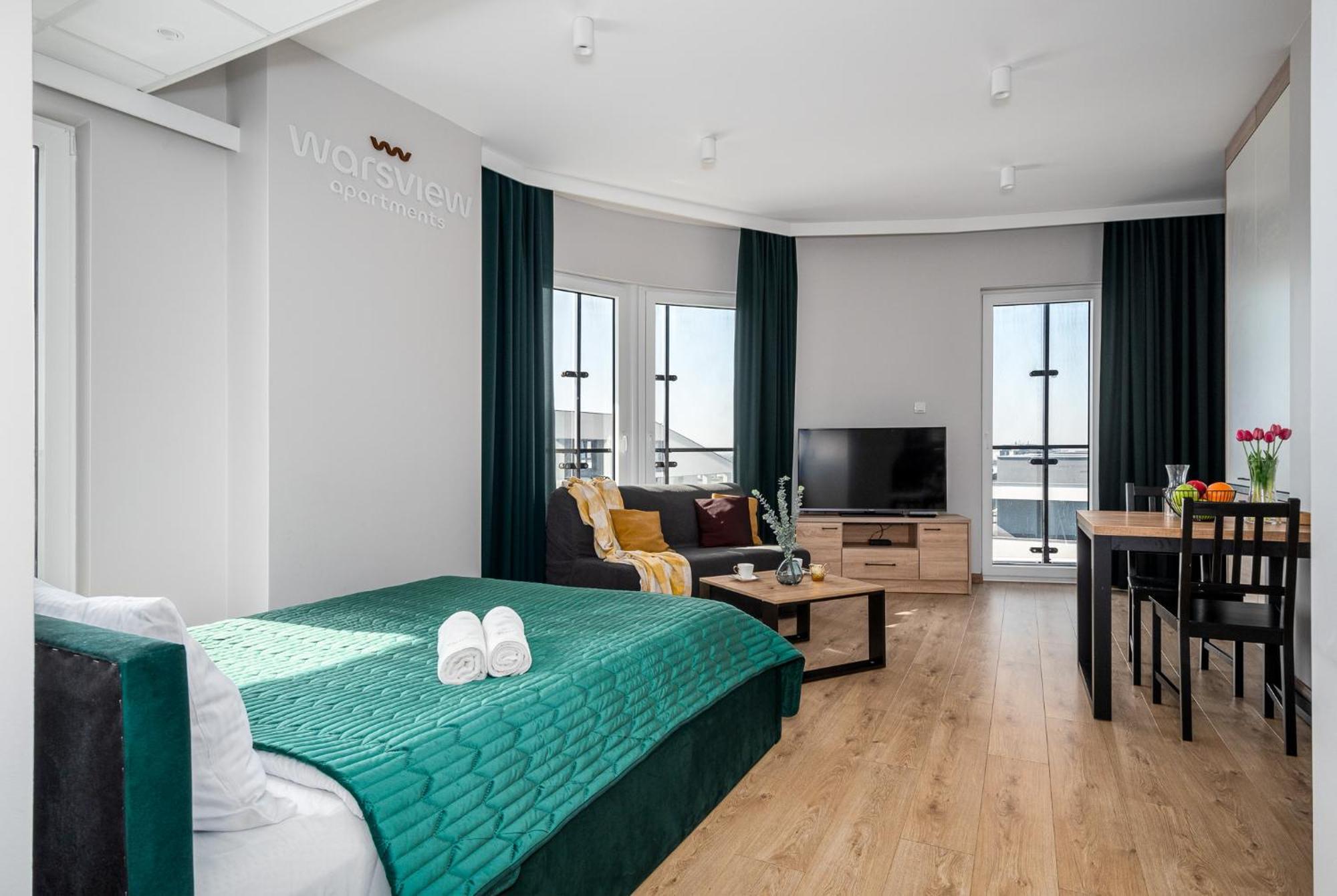 Warsview Apartments Warsawa Bagian luar foto